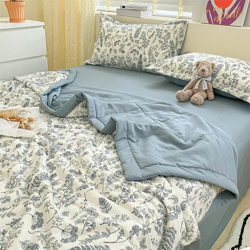 Printed Thin Duvet Blanket