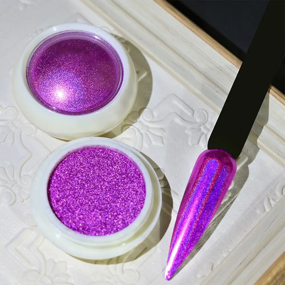 Chrome Laser Nail Powder