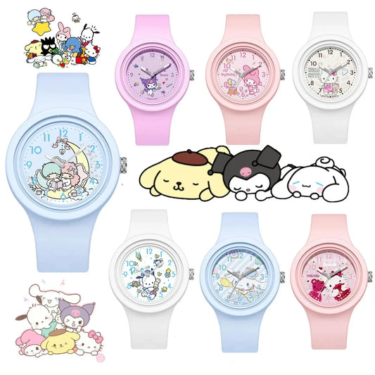 Hello Kitty Watch Silicone Strap Wrist Watch