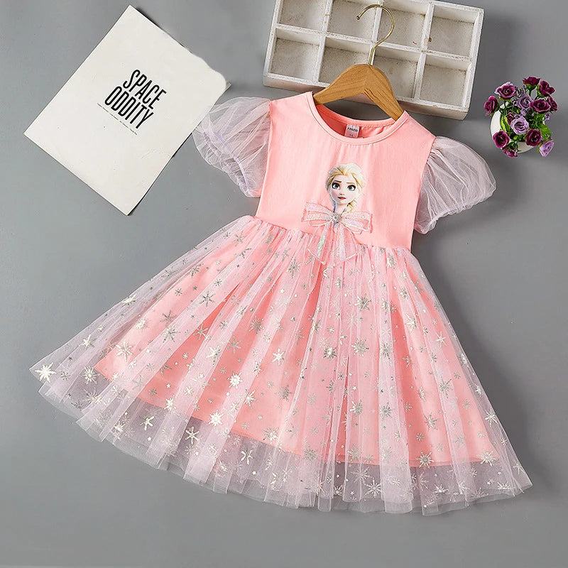 Disney Frozen Elsa Anna Princess Party Costume