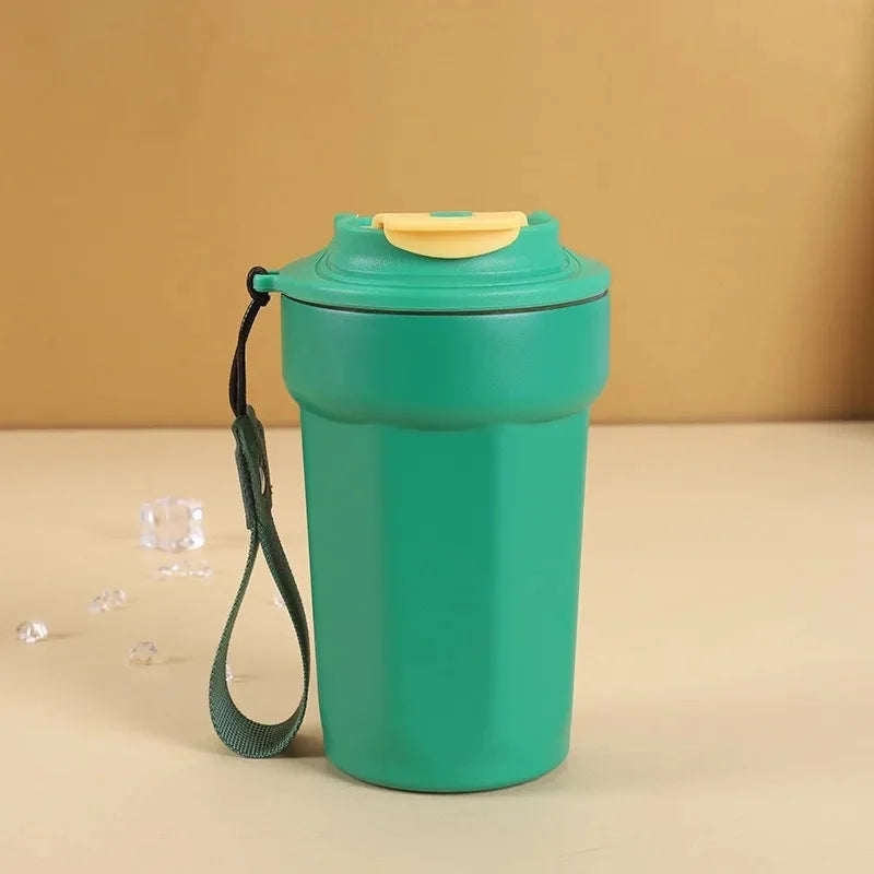 Seamless 316 Stainless Steel Insulated Coffee Cup Smart Temperature Display Office Car Water Bottle Portable Thermal Mug