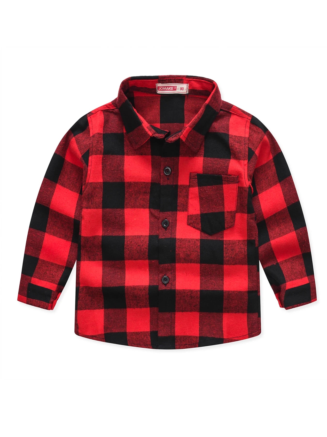 Unisex Classic Woolen Checkered Shirt