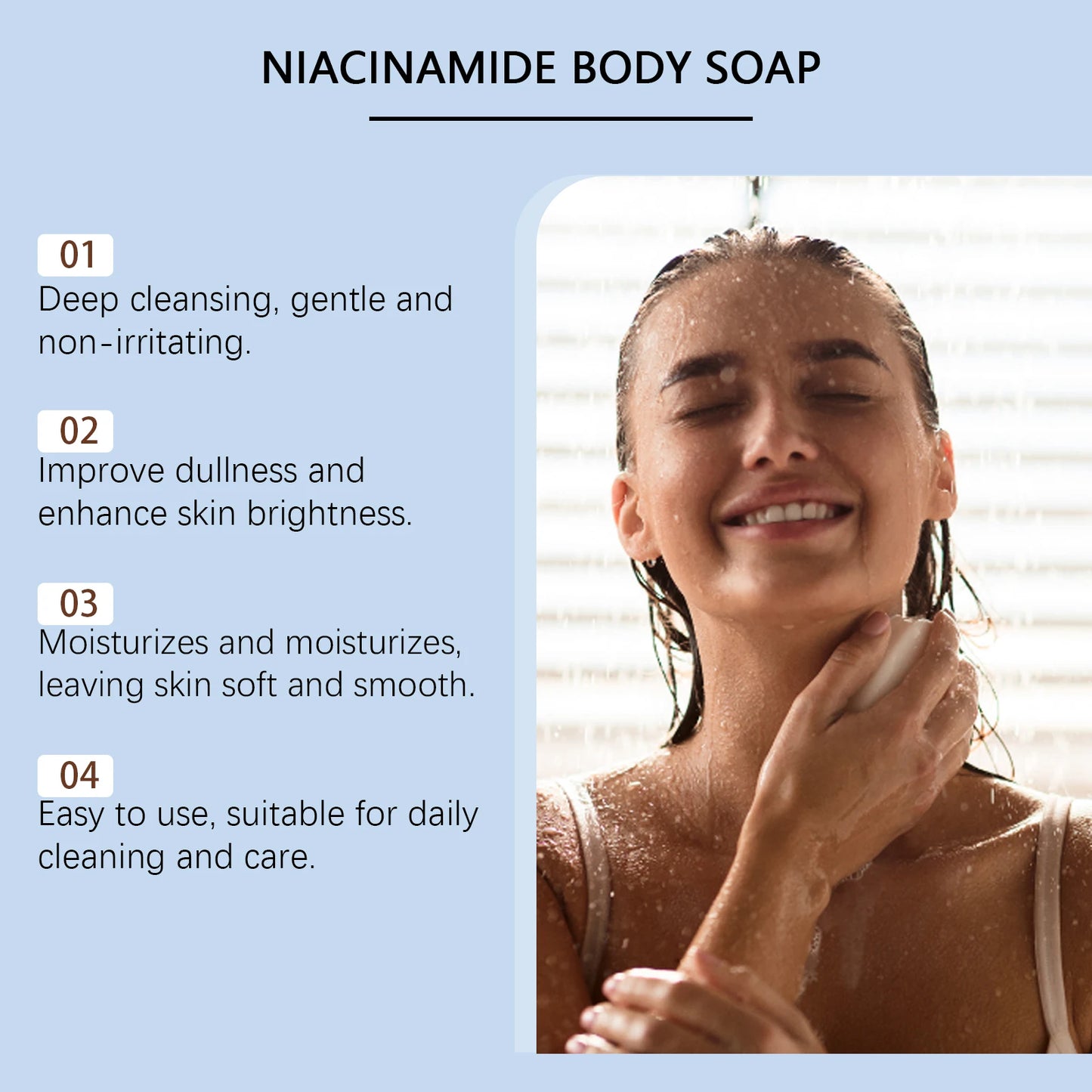 Niacinamide Body Whitening Soap