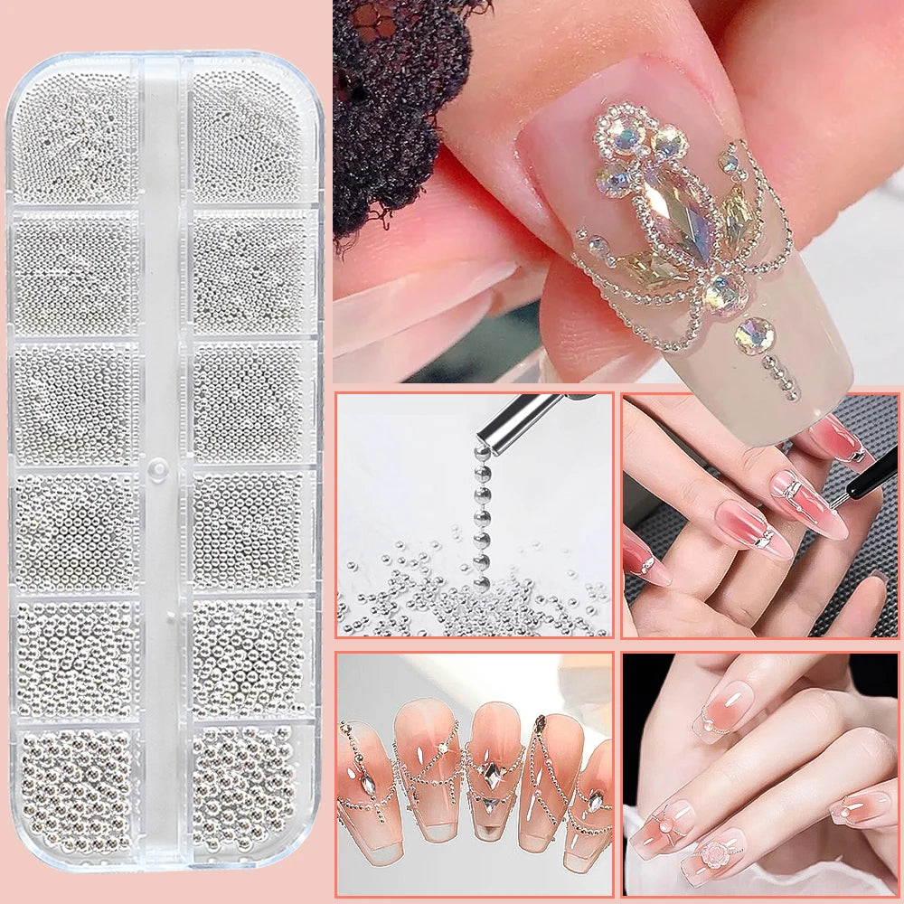 Mini Caviar Beads Nail Art Decorations
