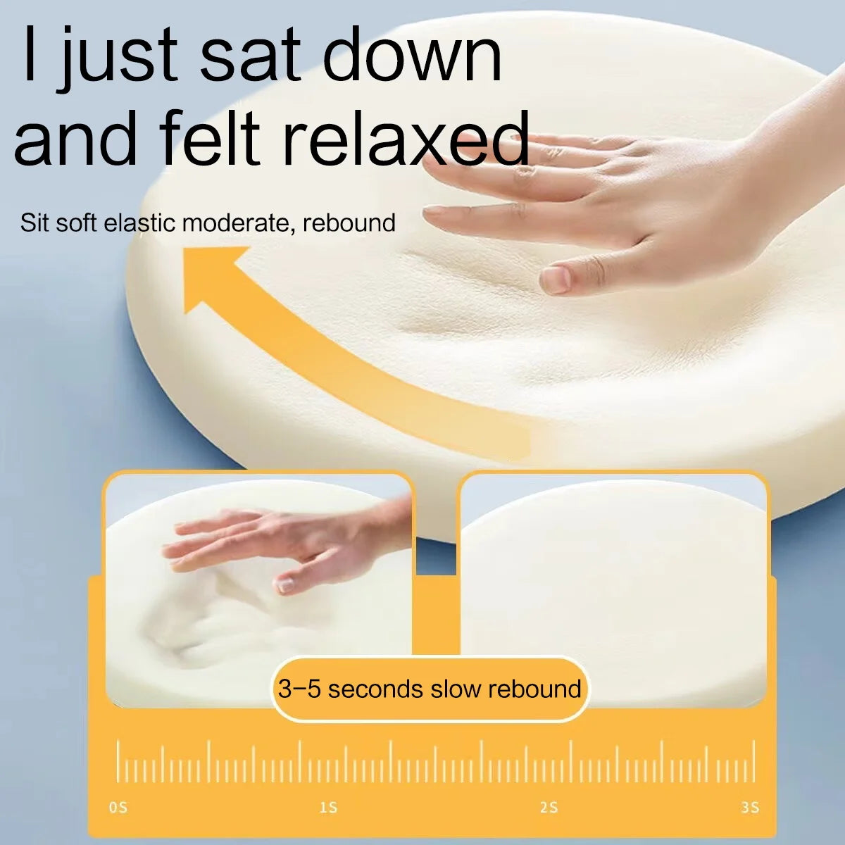 Comfortable Memory Foam Seat Cushion