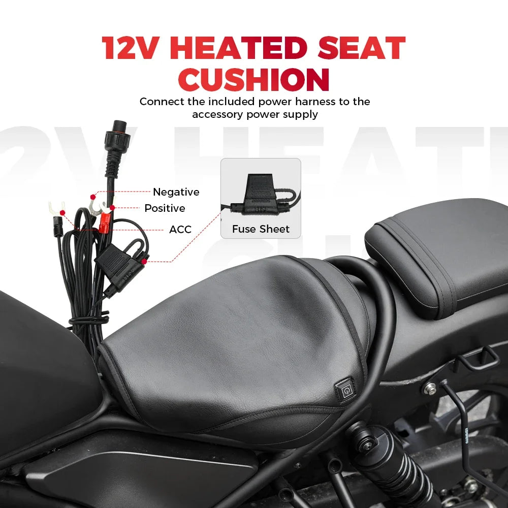 Motorcycle Heated Seat Cushion