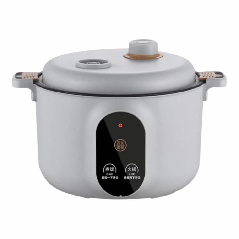 Easy 20cm Micro Pressure Cooker 2 L Non Stick Pressure Cooking Pot Quick Heating Anti-overflow Soup Stew Pot Household