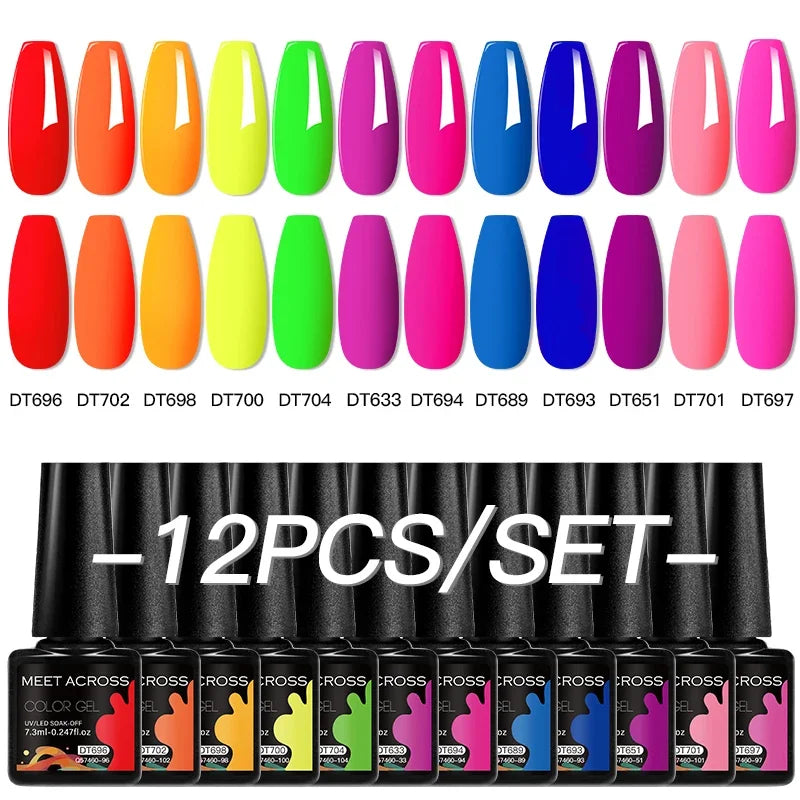 Gel Nail Polish Set UV Gel LED Nail Art