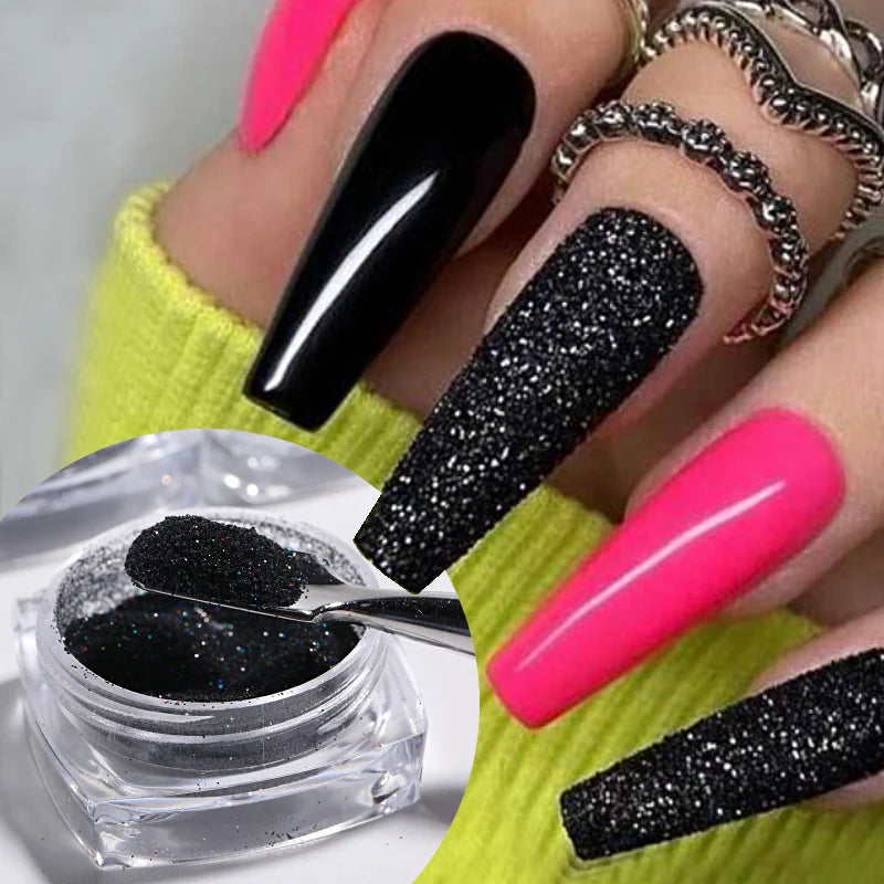 Nail Polish Glitter Fine Sand