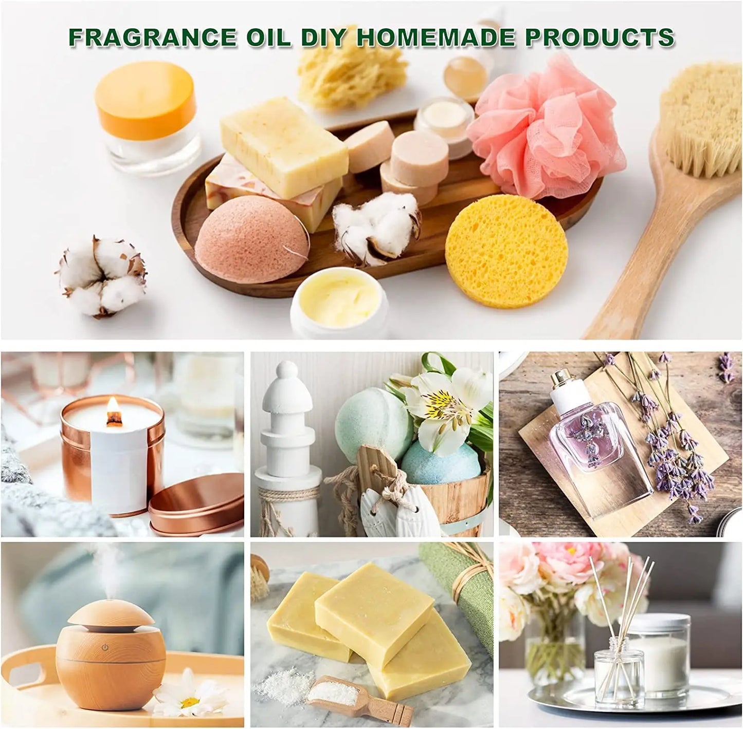 6pcs/set Fragrance Sweet Fruit Aroma Oils