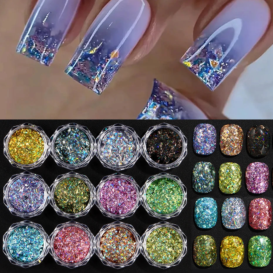 Holographic Mermaid Nail Glitter