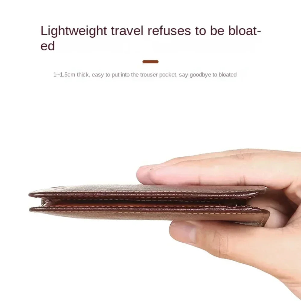 Men's Genuine Leather Business Purse