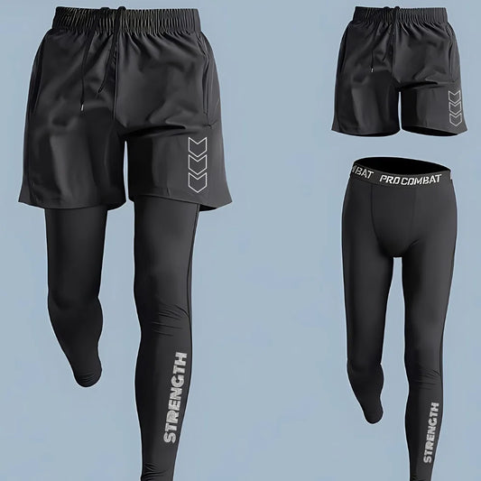 Men Training Athletic Shorts