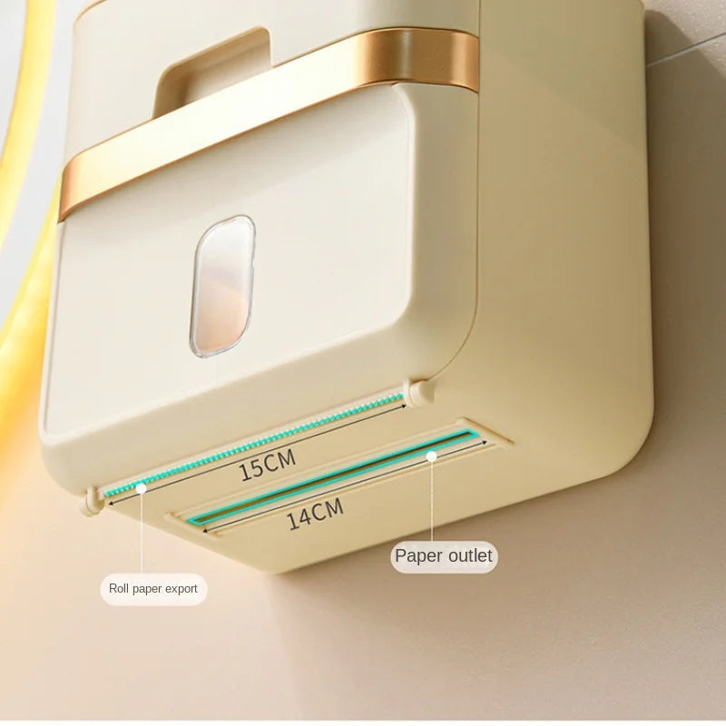 Punch-free Waterproof Paper Towel Box