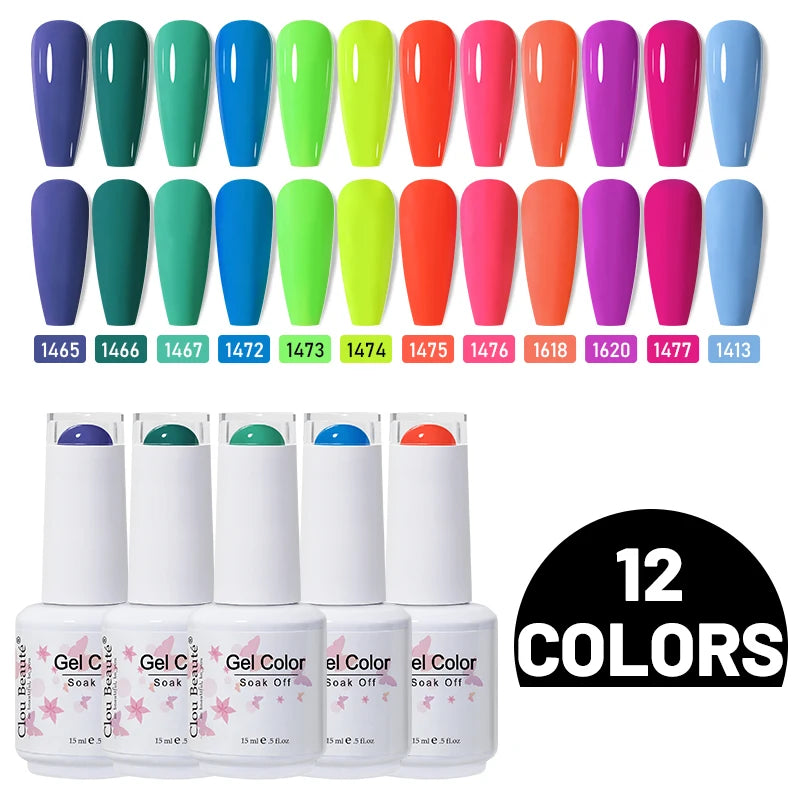 Gel Nail Polish Set