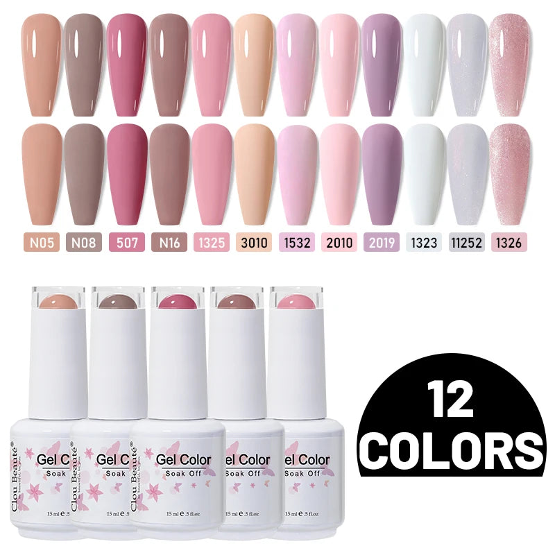 Gel Nail Polish Set