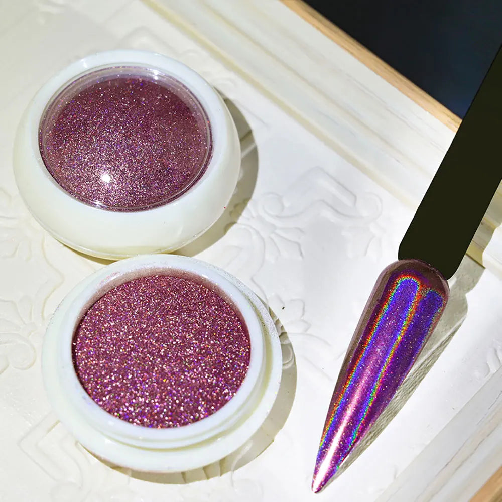 Chrome Laser Nail Powder
