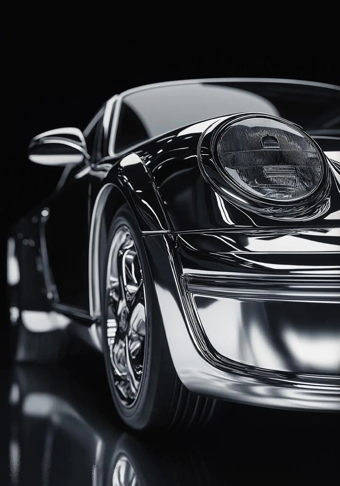 Classic Porsche 911 Alpine Drive Poster Retro Alpine Trip Cartoon Prints Canvas Painting Wall Art Picture Home Living Room Decor