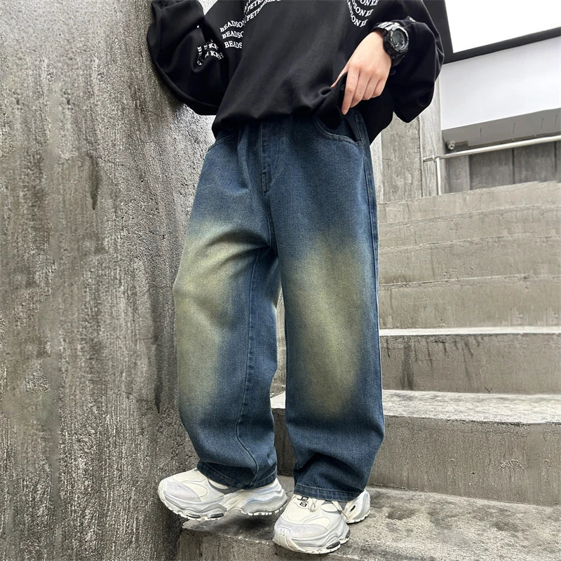 Children Vintage Baggy Denim Pants