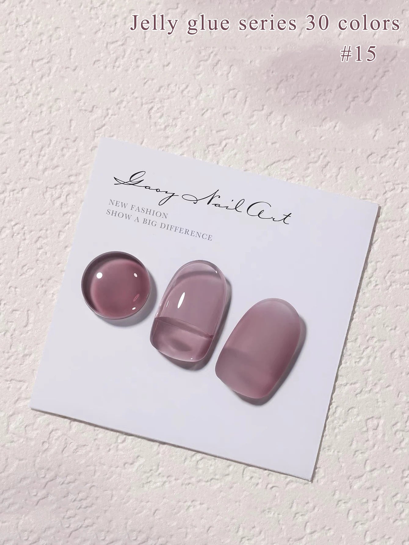 Pure Desire Blush Jelly Gel Nail Polish