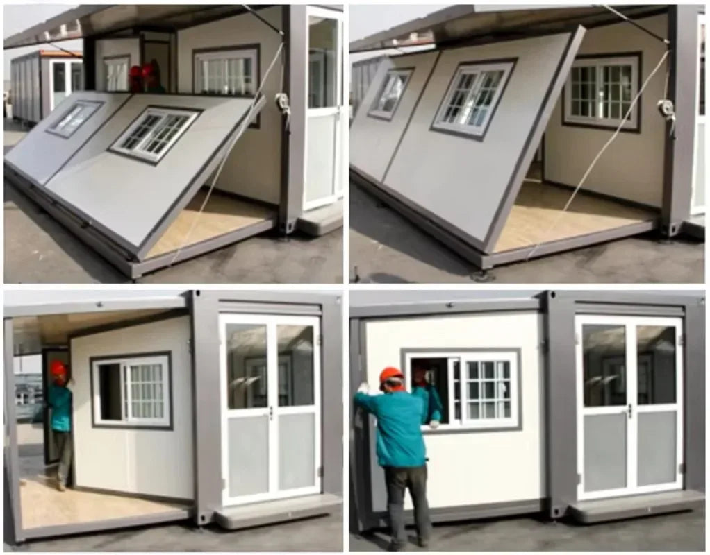 Container House Home Luxury 4 Beds Room Small Modern Tiny Prefab House Outdoor Mobile Prefabricated House Australia