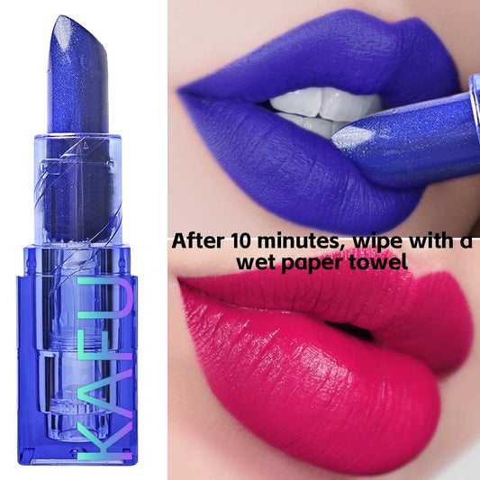 Blue Rose Lipstick Temperature Color Changing