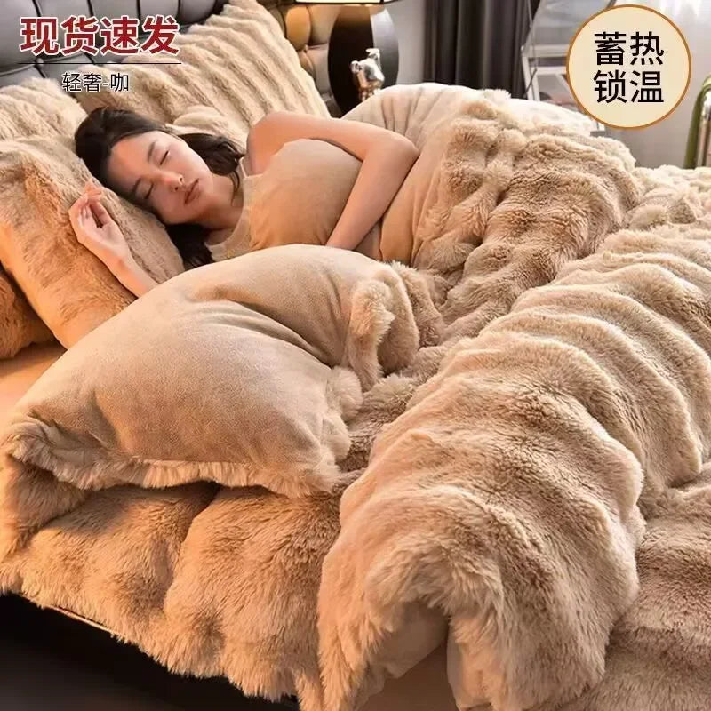 Wool Soft Duvet Winter Cotton Quilt