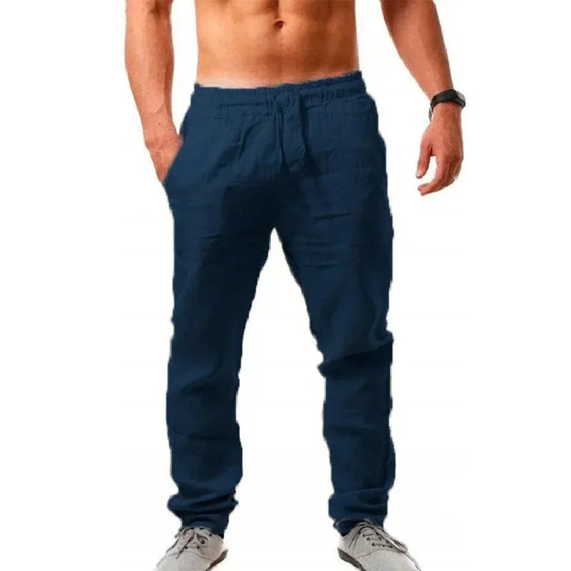 Men hip-hop breathable cotton pants
