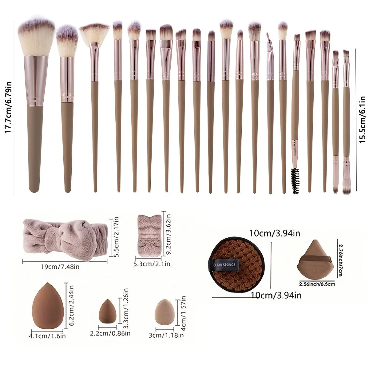 Professional Makeup Brush Set