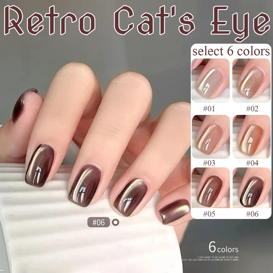 Night Cat Eye Gel Nail Polish