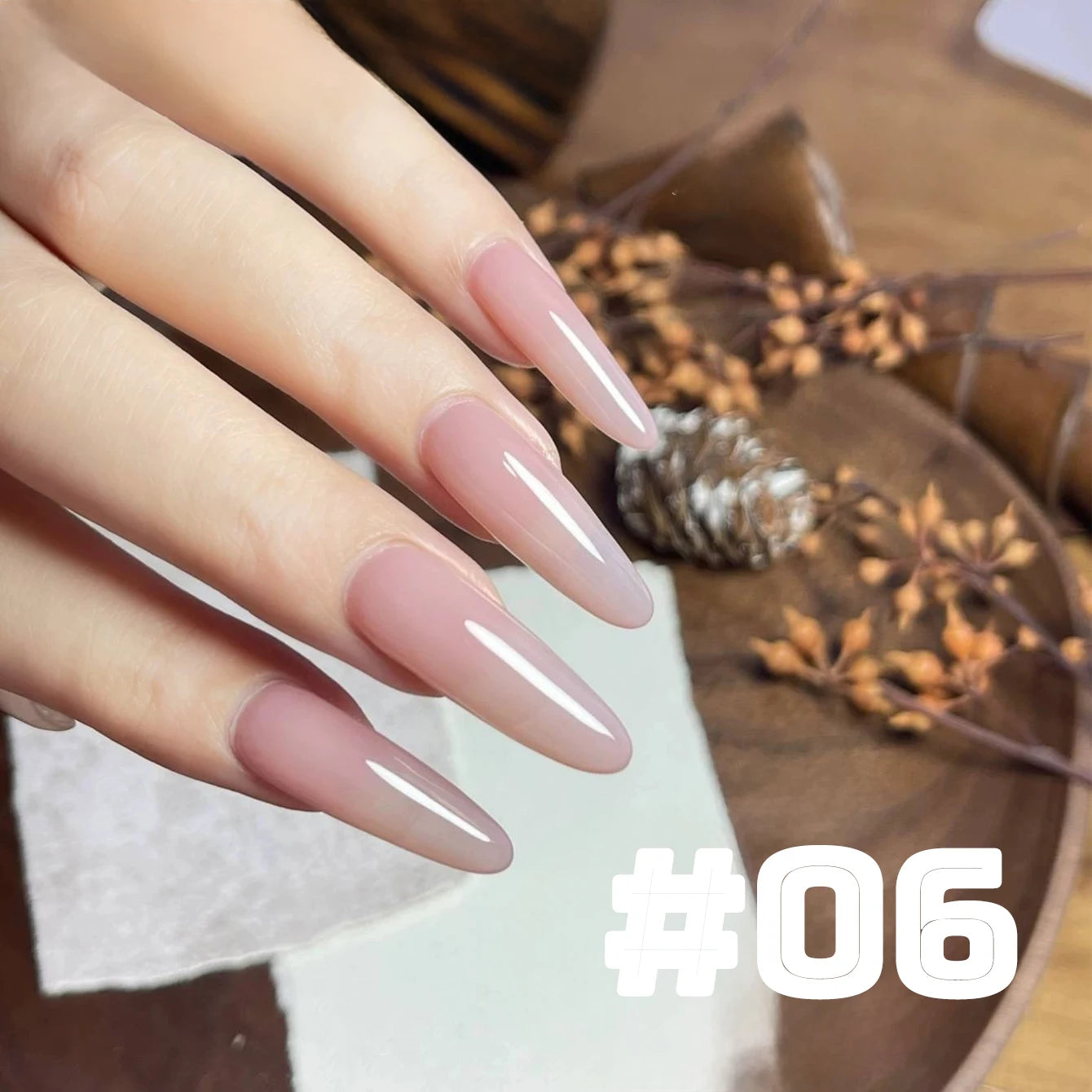 Pure Desire Blush Jelly Gel Nail Polish