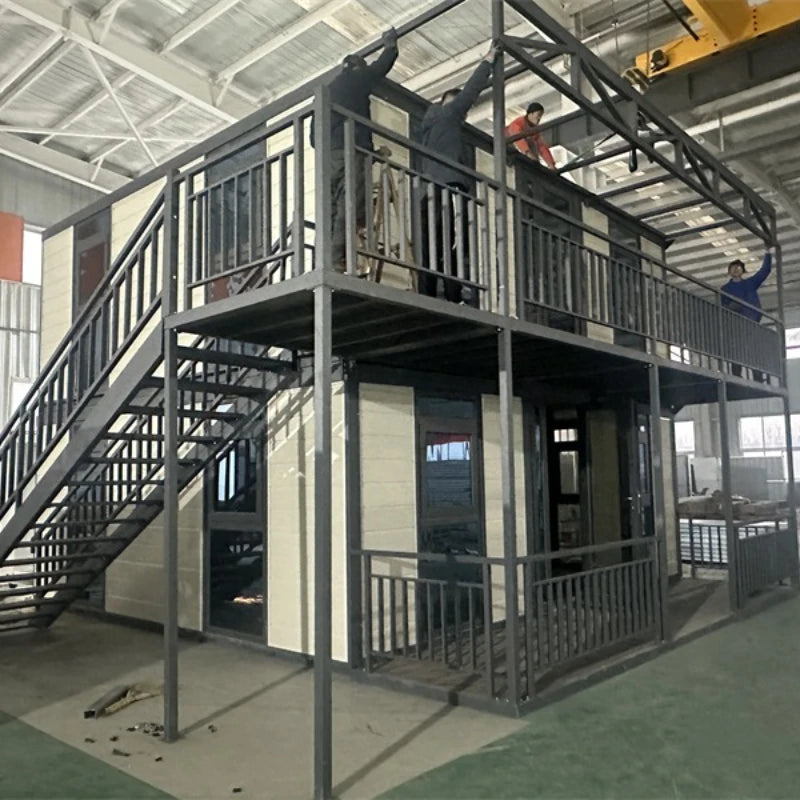Tiny House Home 2 3 Bedrooms Folding Expandable Sun Room Homestay Sheds Storage Prefabricated Container House Mobile 20ft 40ft