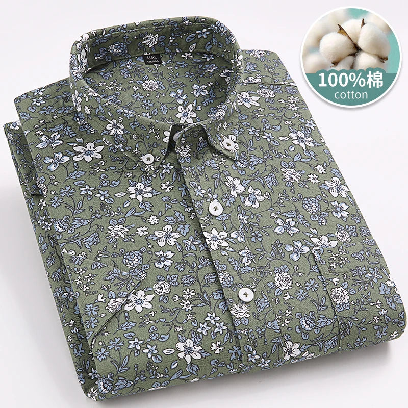 Oxford Cotton Casual Shirt For Men