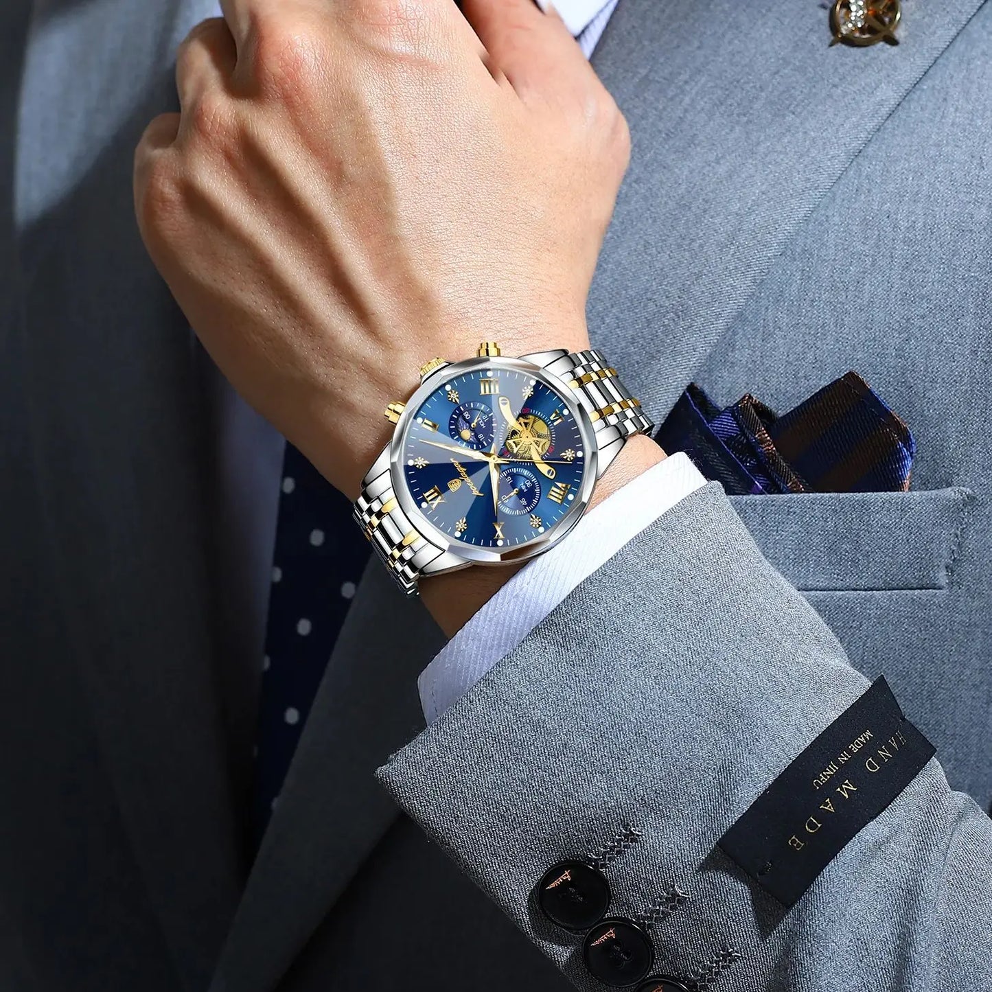 Luxury Original Waterproof Luminous Wristwatch