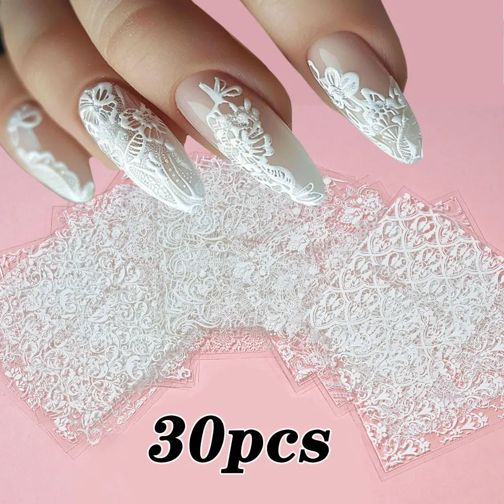 3 D Flowers Cherry Blossoms Rose Daisy Nail