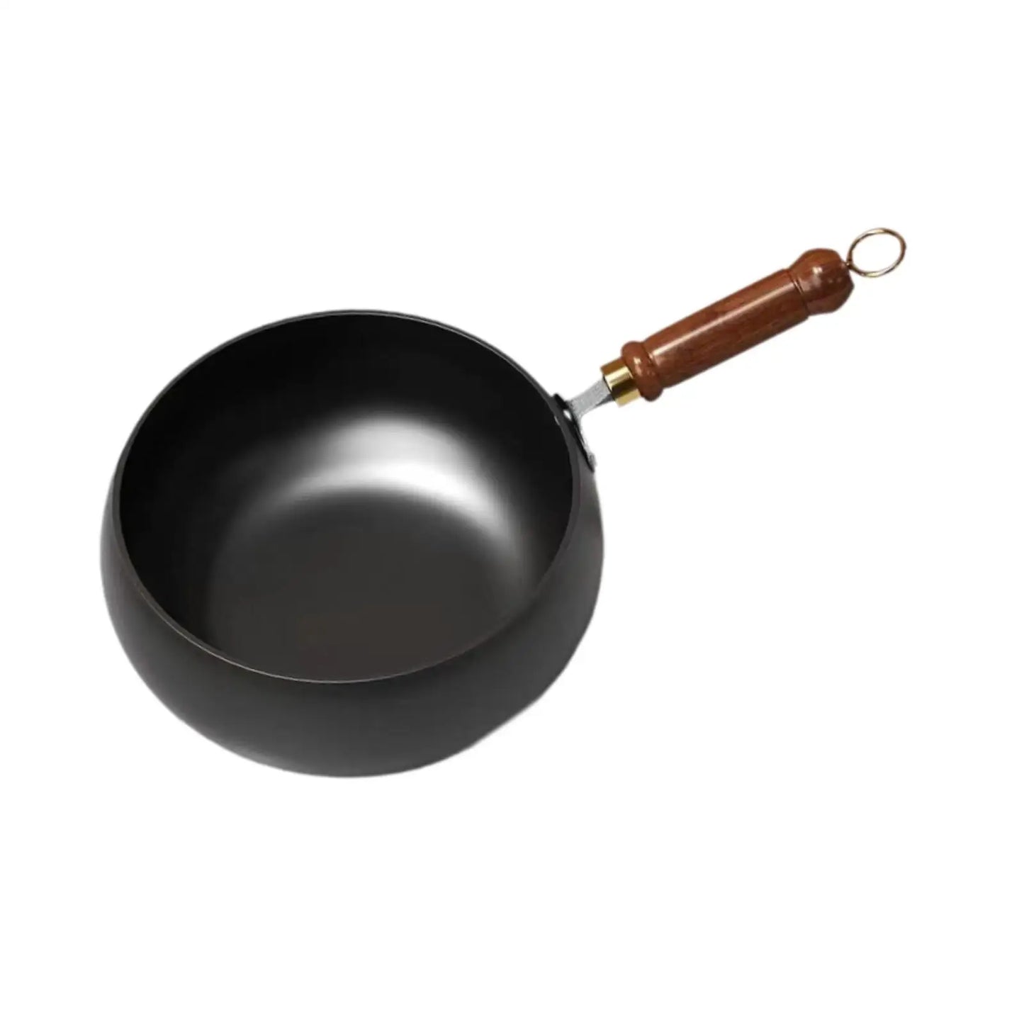 Nonstick Wok No Coating Gas Boiling Stir Fry Pan for Restaurant Camping Home Stovetop Induction Cooker Cookware Pots Cooking