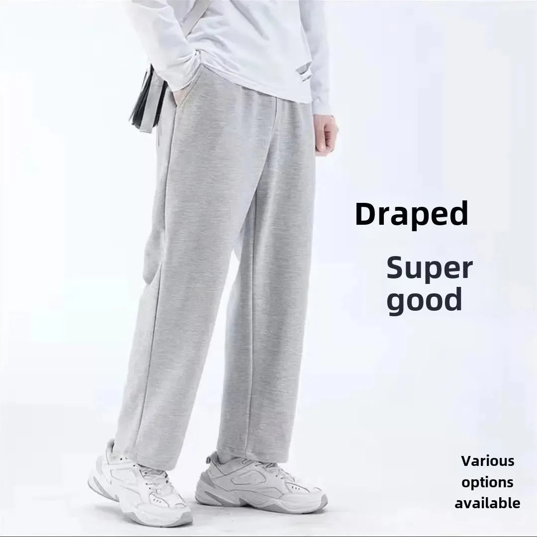 Men's Loose-Fit Casual Long Cotton trousers
