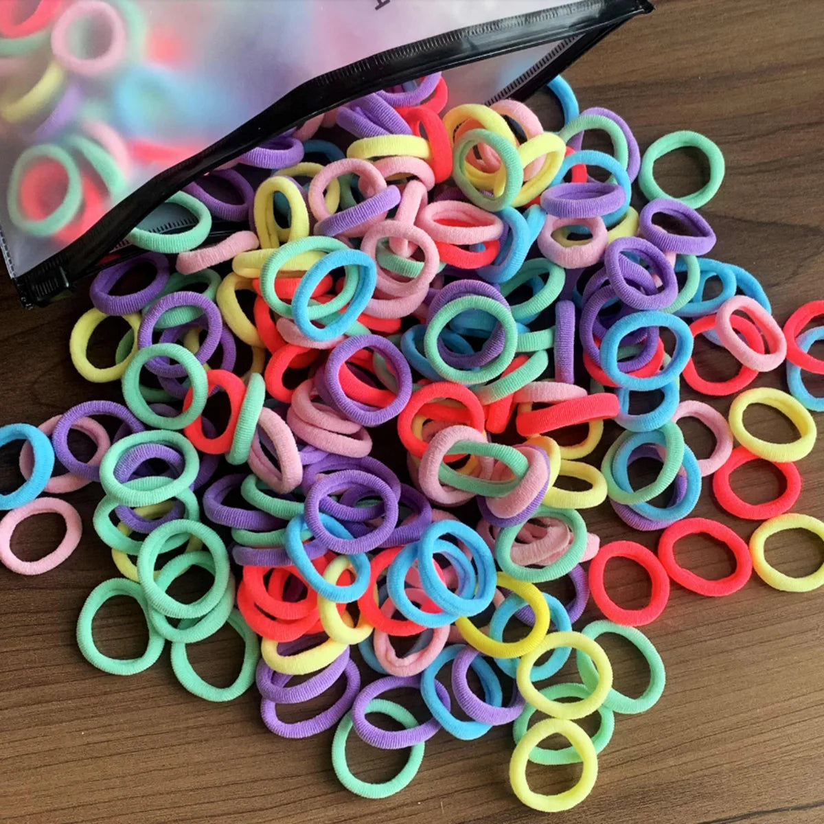 Hair Ties Rubber Band Kids Elastic Hair Leagues