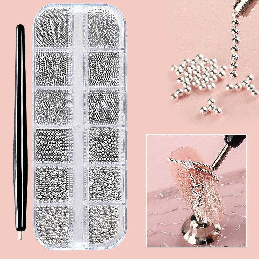 Mini Caviar Beads Nail Art Decorations