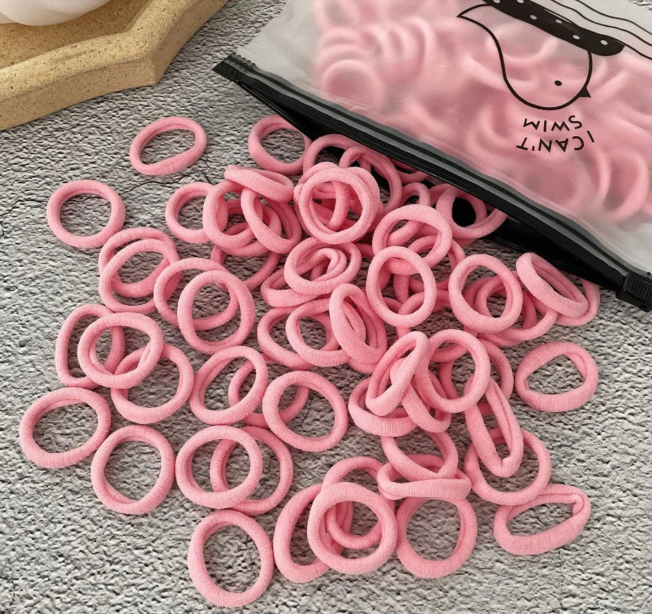 Hair Ties Rubber Band Kids Elastic Hair Leagues