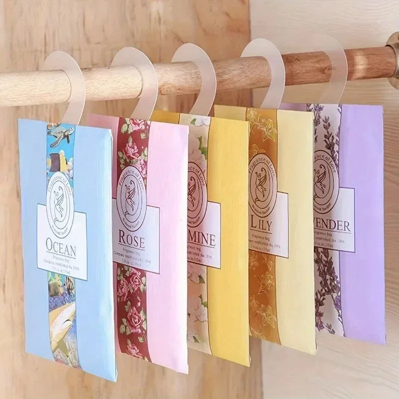 Wardrobe Sachet Car Air Freshener Aromatherapy Fragrance Lasting Home Toilet Removal Scented Bag Bathroom Supplies Fresher