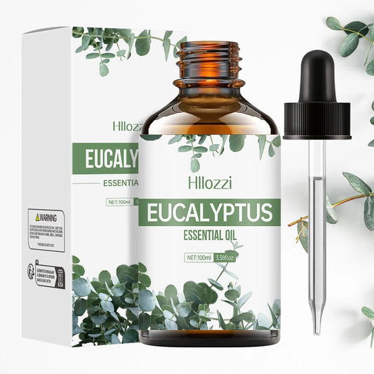 Eucalyptus plant essential oil face and body skin care