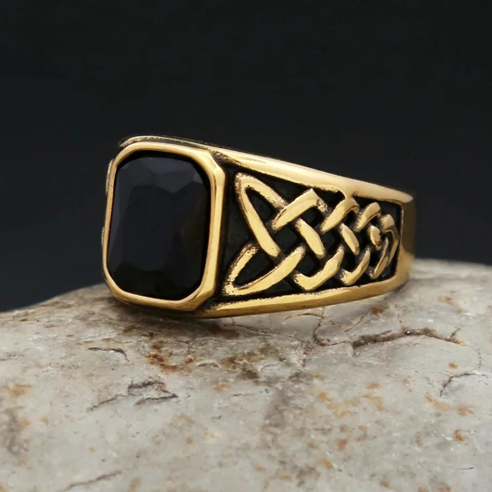 Fashion Vintage Nordic Vikings Knot Rings