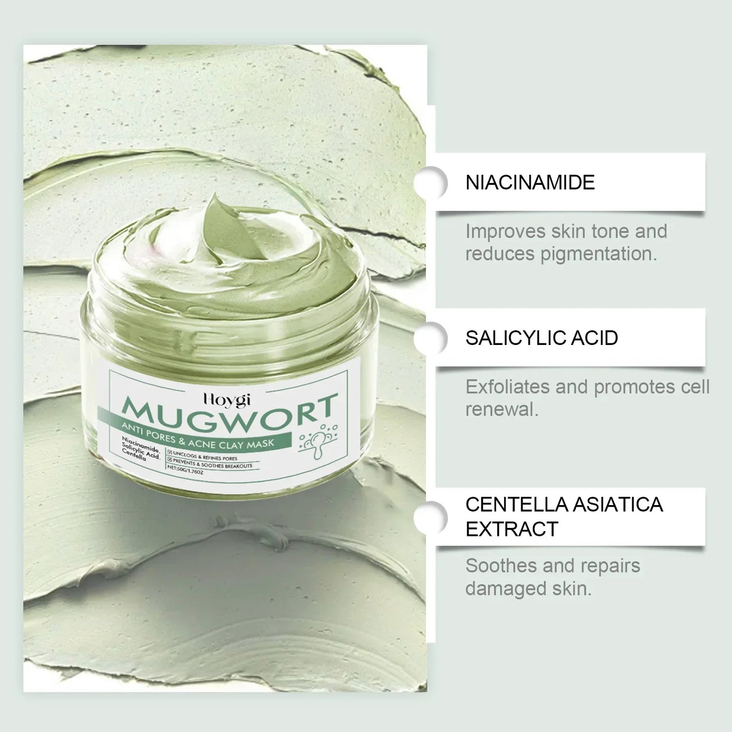 Nourishing Repair Pore Shrinking Blackhead Remover Mud Mask