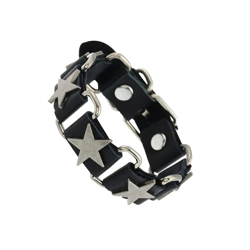 Hip Hop Rock Chain Multi Layered Bracelet