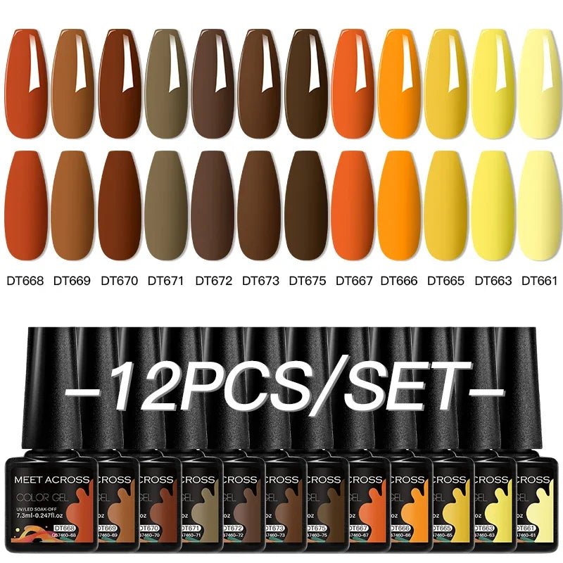 Gel Nail Polish Set UV Gel LED Nail Art