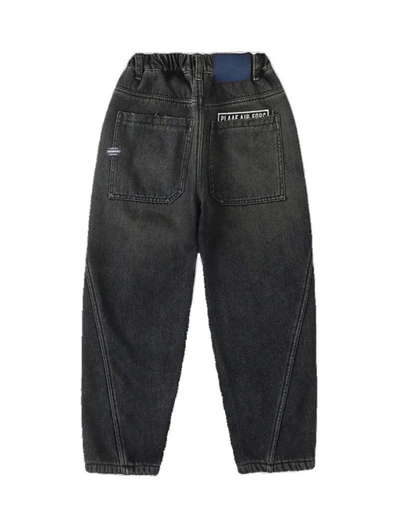 New Boys Denim Teenager Casual Trouser
