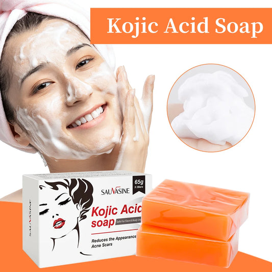 2Pcs Handmade Kojic Acid Soap