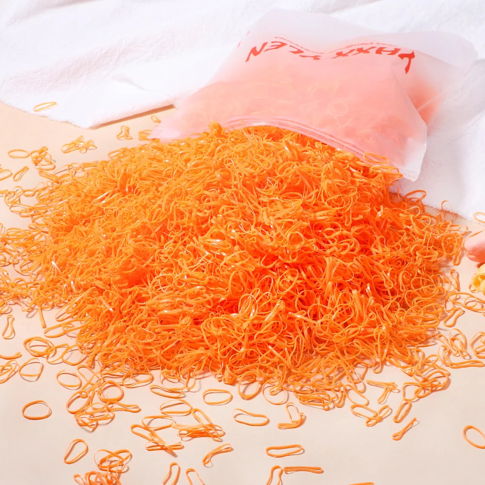 Disposable Rubber Band Hair Ties
