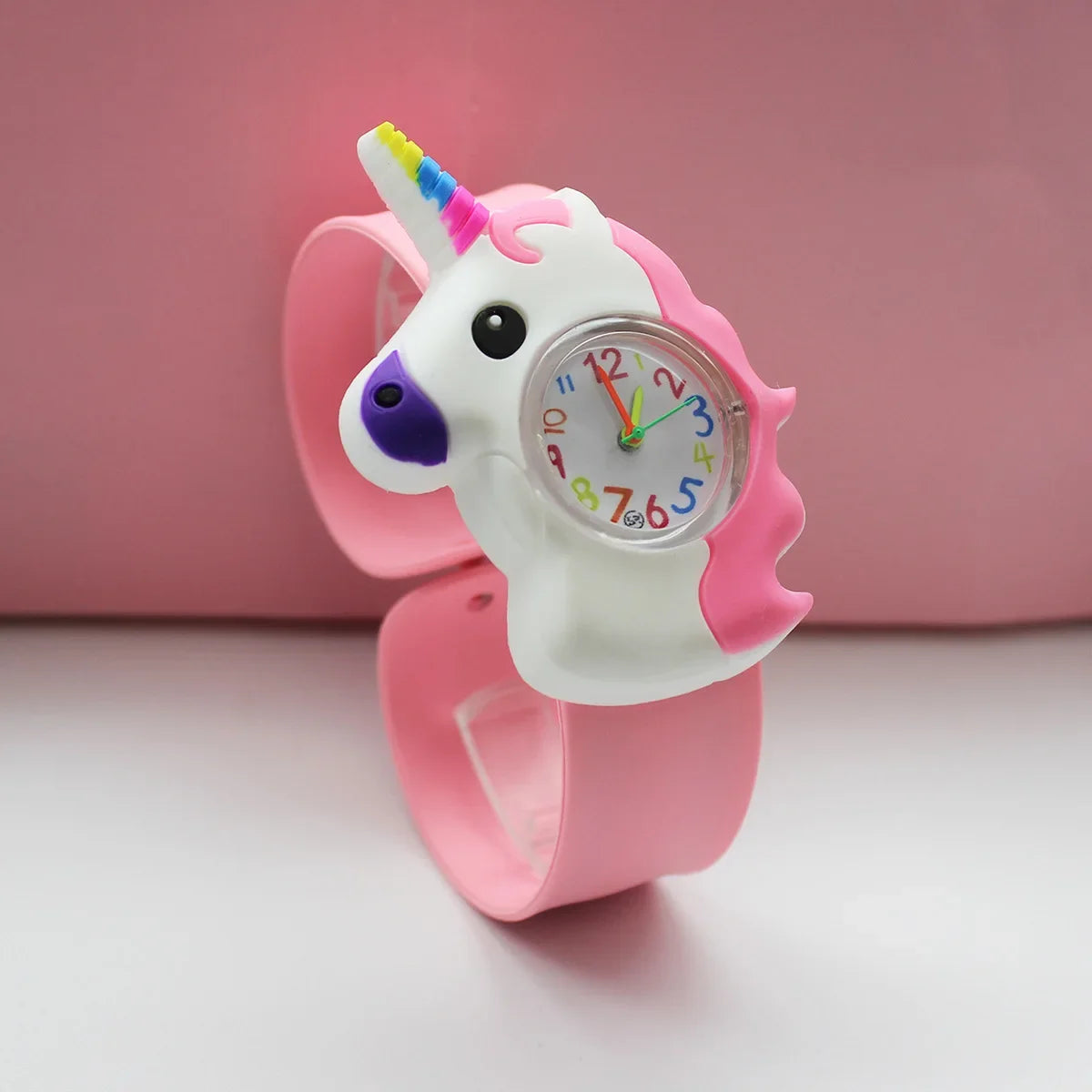 New Fashion Cartoon Animal Flash Light Watch